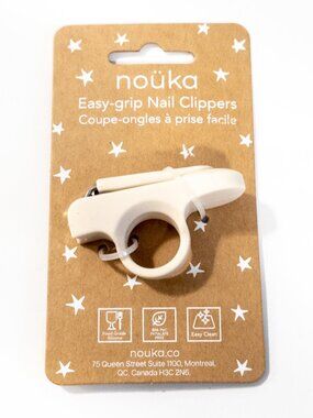 nouka Baby Nail Clipper Shifting Sand Silicone BPA Free Easy Clean NWT Canada